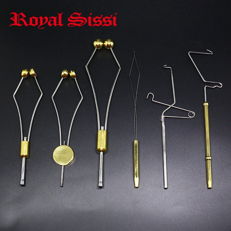 Royal Sissi Enhebrador Bobina Atar Moscas Acero Inoxidable - imagen 2