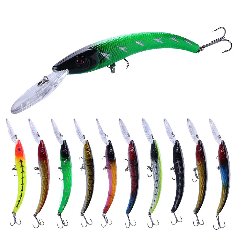Señuelo Wobbler Crankbait 15cm 16g para Lucio y Perca – Curricán - imagen 4
