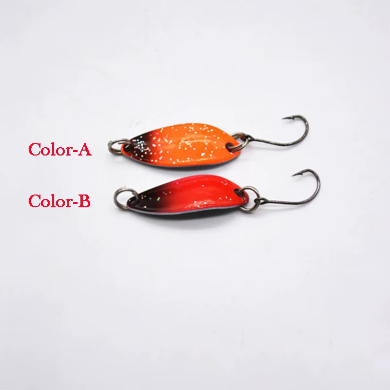Cuchara Metálica con Lentejuelas 33mm 3G – Agua Dulce - imagen 5
