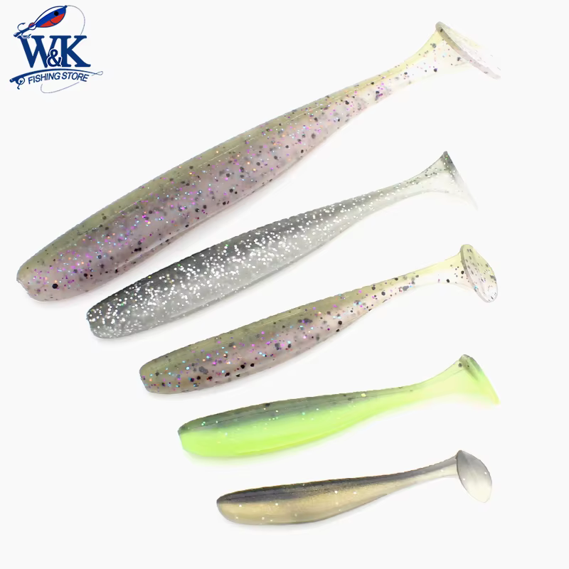 Vinilo Mini Shad con sabor salino para perca – Jig Head