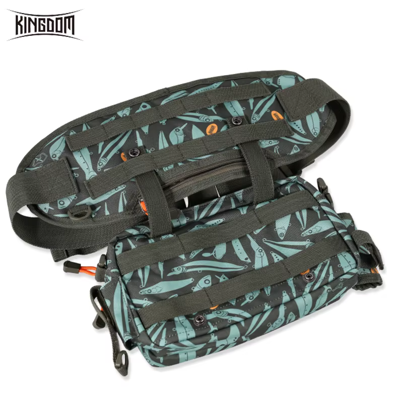 Kingdom Bolsas impermeables para aparejos de pesca - 31x18x16 cm - imagen 2