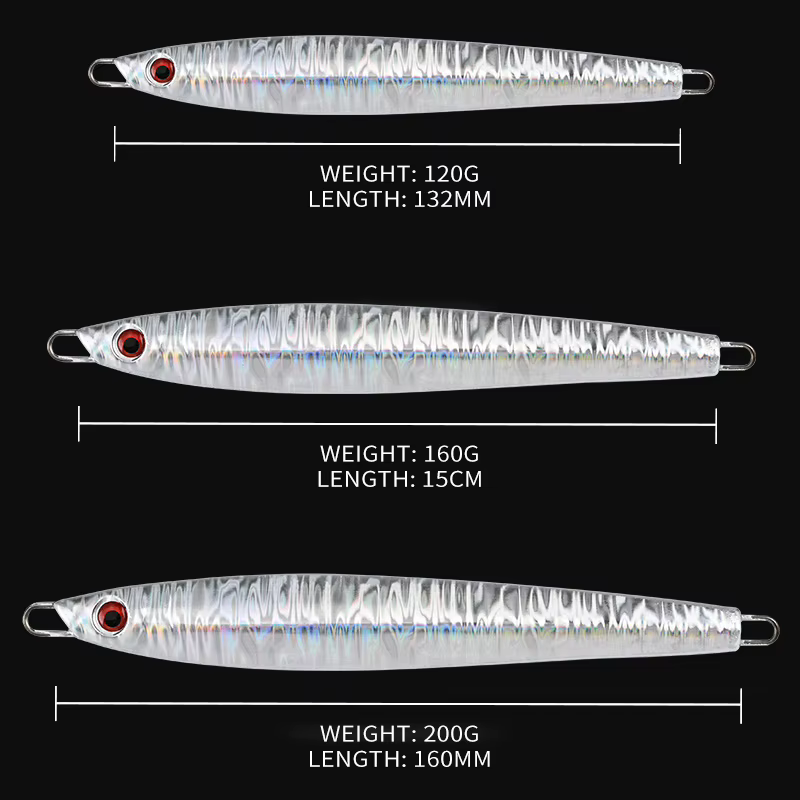 Allblue Metal Jig: señuelo vertical para pesca en agua salada - imagen 5