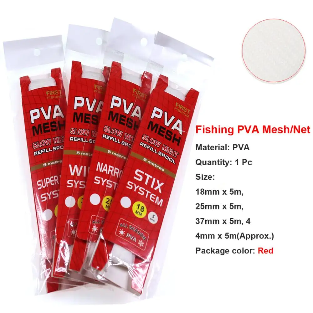 Malla PVA soluble para carpa, alimentador con cebo molido - imagen 3