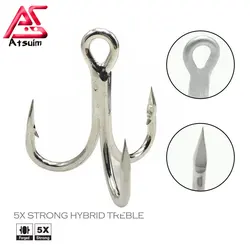 BKK AS-3/0 anzuelos triples de acero inoxidable para jigging
