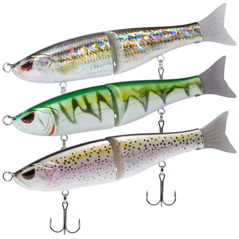 Bassdash Swimbaits Glide – Señuelo lubina, lucio, trucha (17,8 cm)