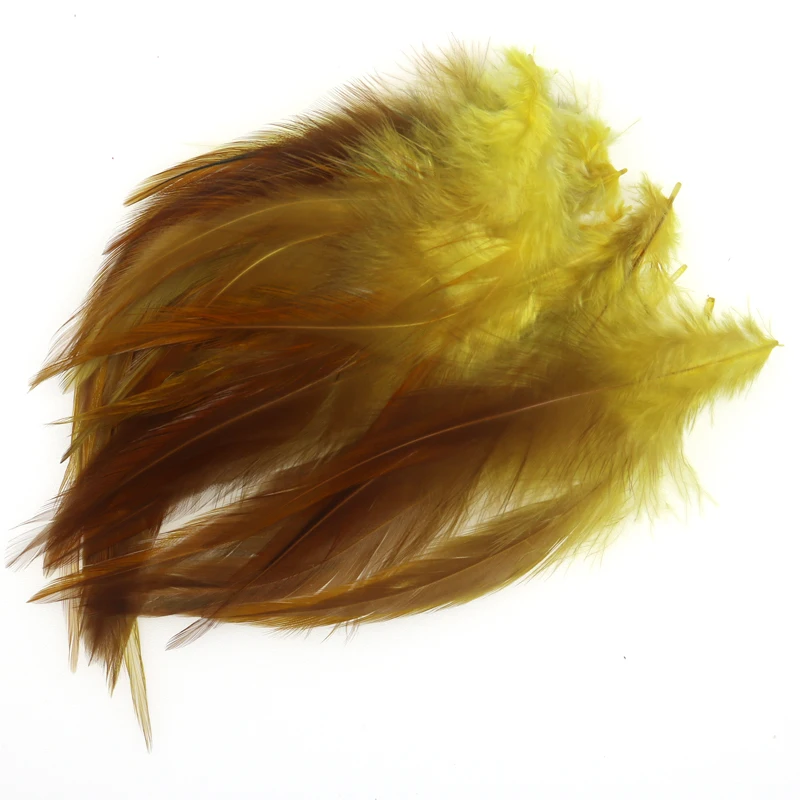 Plumas Hackle Schlappen y Gallo para montar moscas trucheras