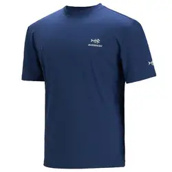 Bassdash Camiseta de pesca UPF 50+ manga corta para hombre