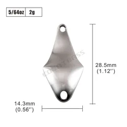 COUNTBASS Cuchara Giratoria Latón – Señuelo Trucha y Salmón