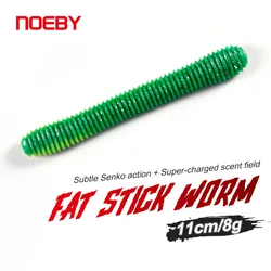 NOEBY Swimbait para Lubina y Lucio – 11cm 8g Señuelo Blando
