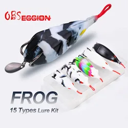 Obsession señuelo de silicona tipo rana para carpa – crankbait