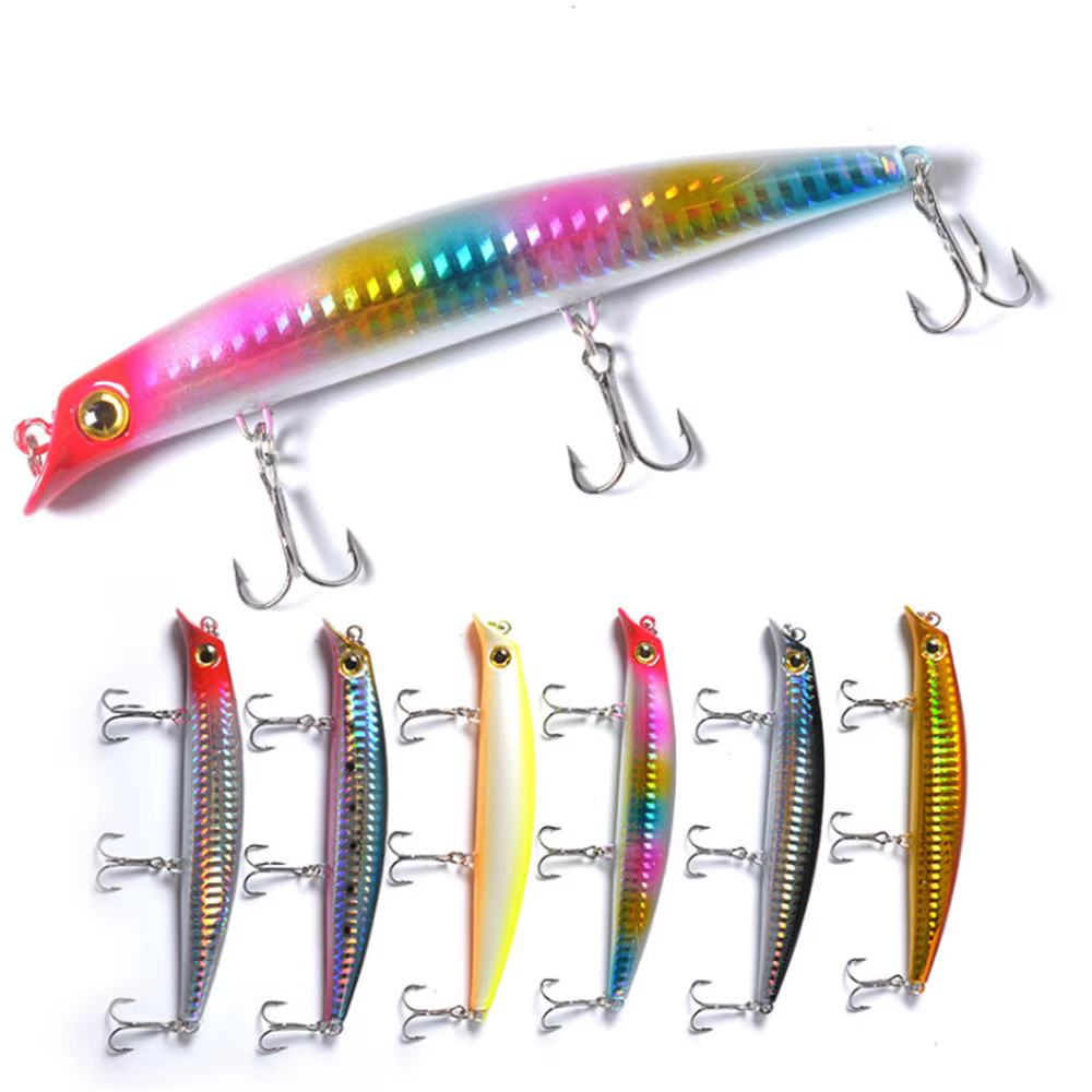 Popper para lubina - Wobbler Crankbait plastico duro