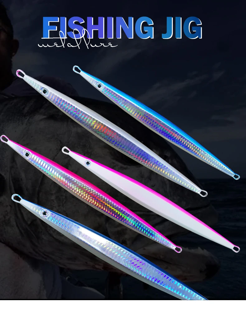 Vista frontal del señuelo TEASER J19