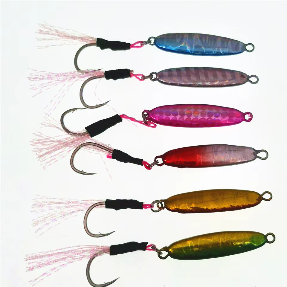 Señuelo jigging metálico mini con un único gancho - imagen 4