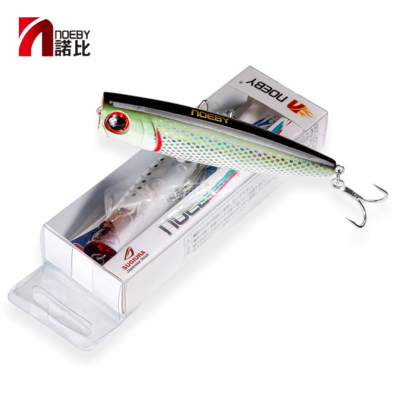 NOEBY Popper Topwater Señuelos Artificial Agua Dulce y Salada - imagen 3