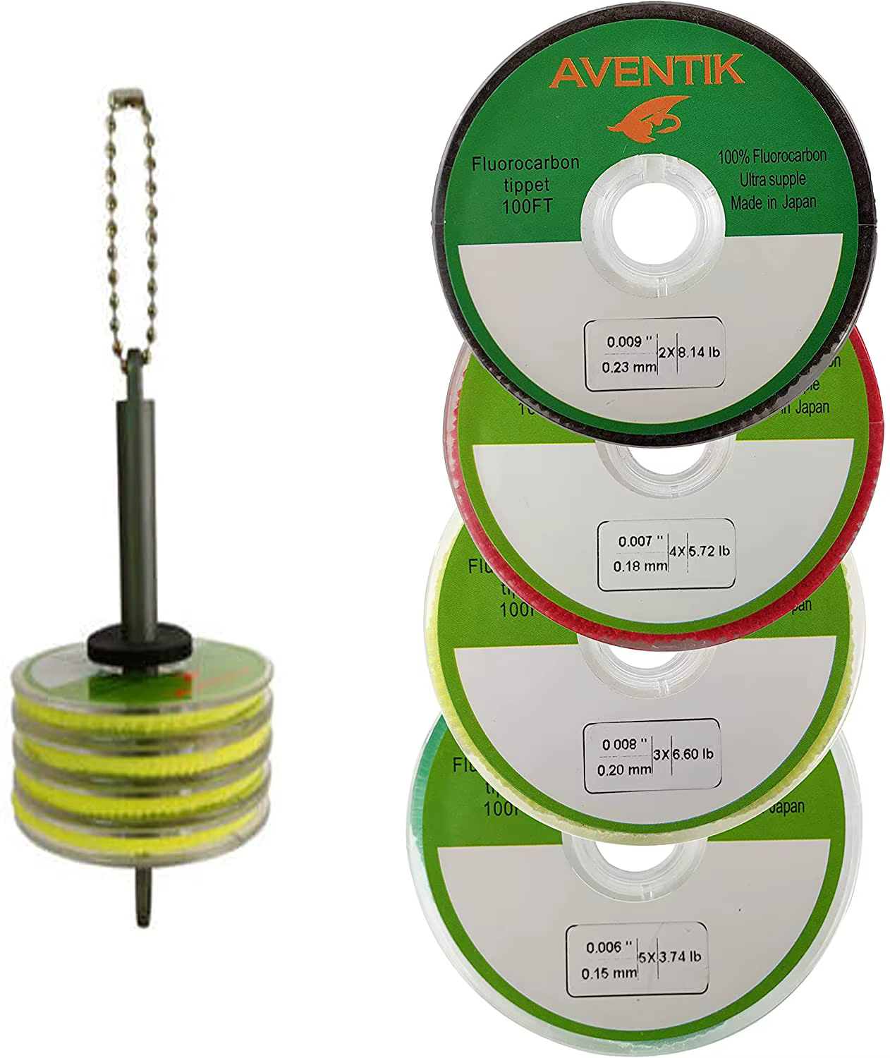 Aventik Sedal Fluorocarbono 100% – Líder de Pesca para Lubina - imagen 2
