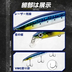 Silent Assassin 145F Minnow – Señuelo suspendido para lubina