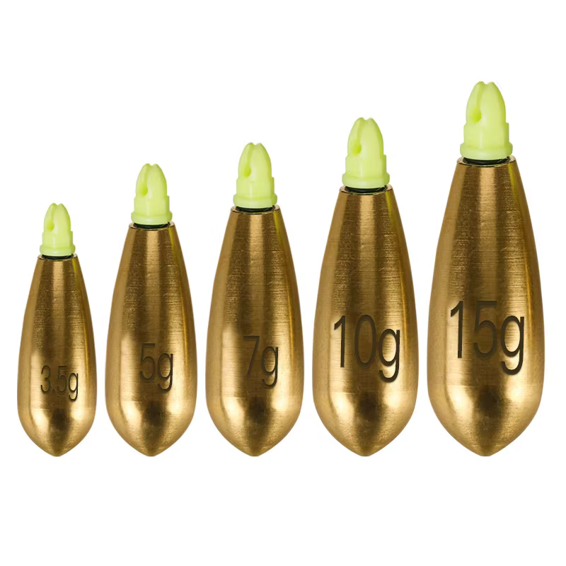 Plomo de cobre ruidoso para Texas rig 3,5-14 g pack 5