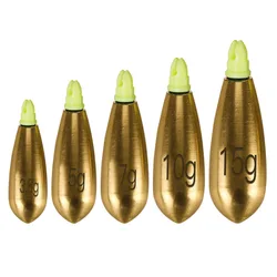 Plomo de cobre ruidoso para Texas rig 3,5-14 g pack 5