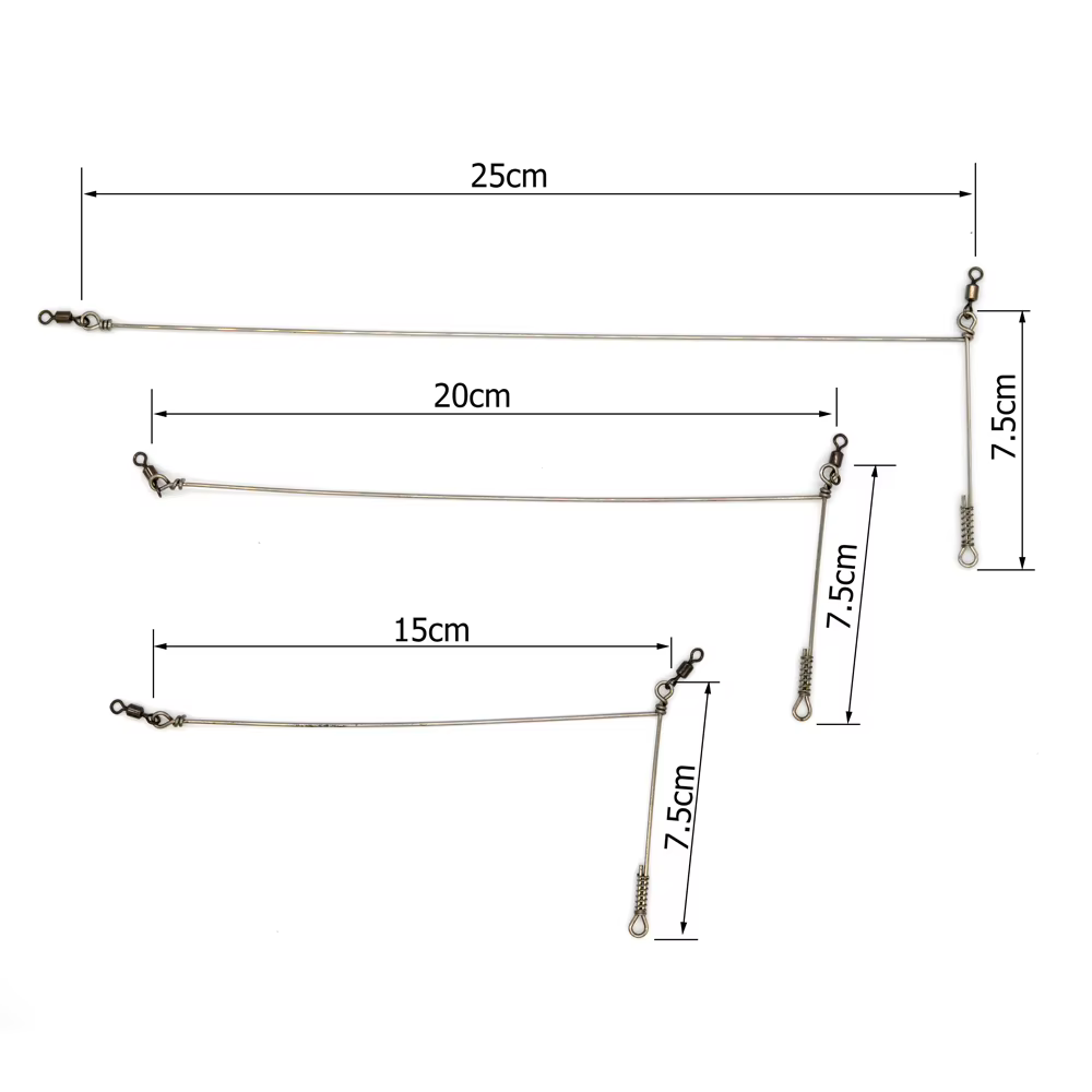 MNFT Collar de equilibrio acero inoxidable poste giratorio con broches