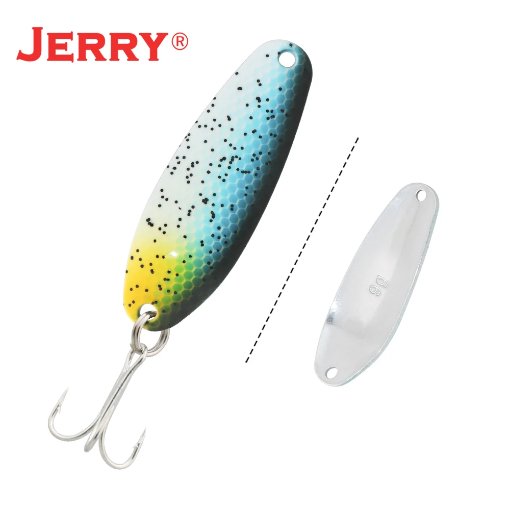 Jerry Wobbler Ajedrez – Señuelo metálico para trucha y lubina - imagen 5