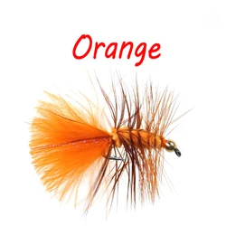 Bimoo Mosca Húmeda Streamer para Trucha – Negro, Chartreuse y Oliva