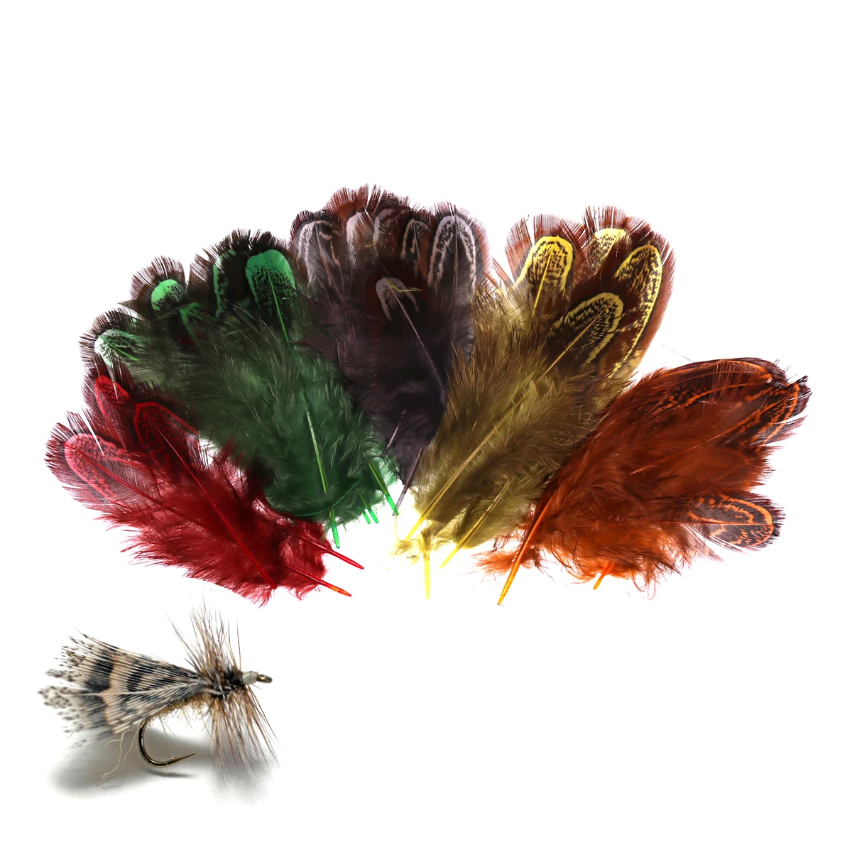 Plumas Partridge en tonos grisáceo