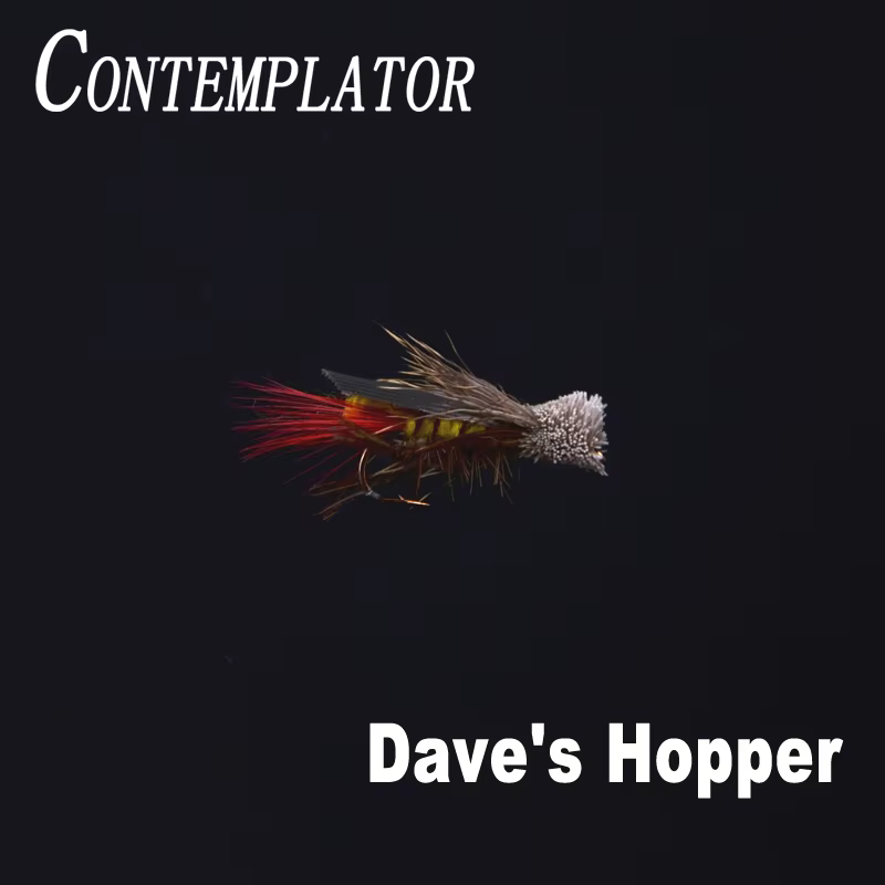 Dave's Hopper – Mosca imitación saltamonte para trucha y lubina