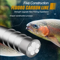 Fluorocarbono FTK 100m – Varios grosores