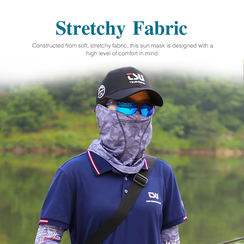 Tsurinoya Angel Mask – Careta solar UV transpirable para pesca deportiva - imagen 3