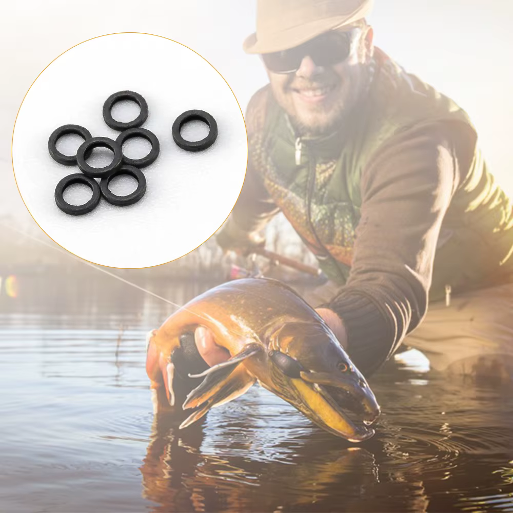 Tippet Ring de recambio 5mm en acero inoxidable para agua salada - imagen 5