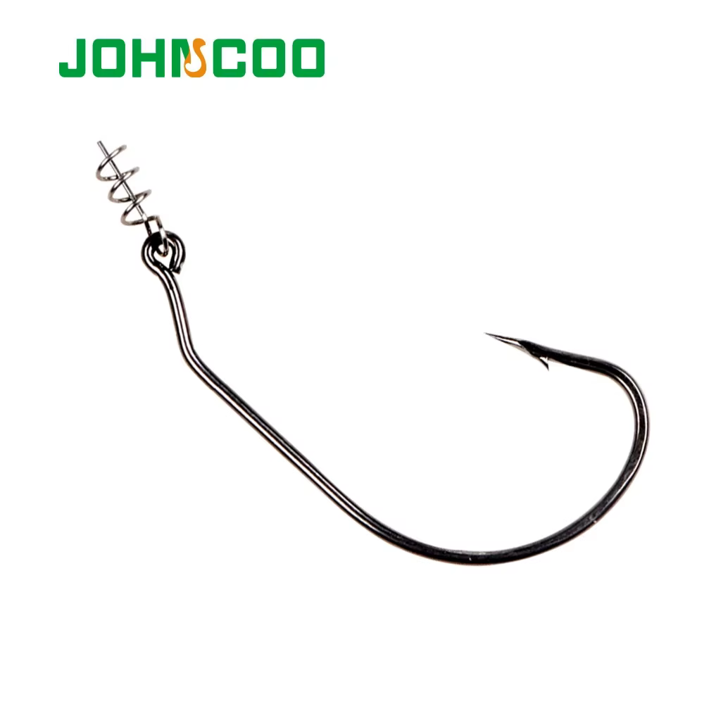 JOHNCOO anzuelo manivela ancho acero al carbono para señuelo - imagen 3