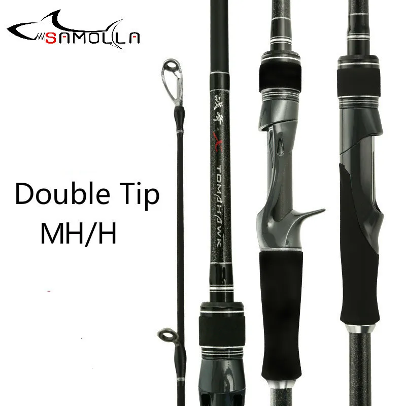 Caña jigging doble punta – Carbono MH/H para mar