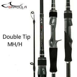 Caña jigging doble punta – Carbono MH/H para mar