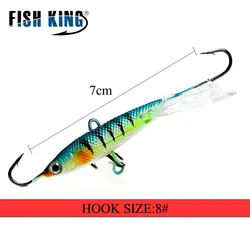 FISHKING Señuelo Hielo 3D Color - Equilibrador para carpa y lubina