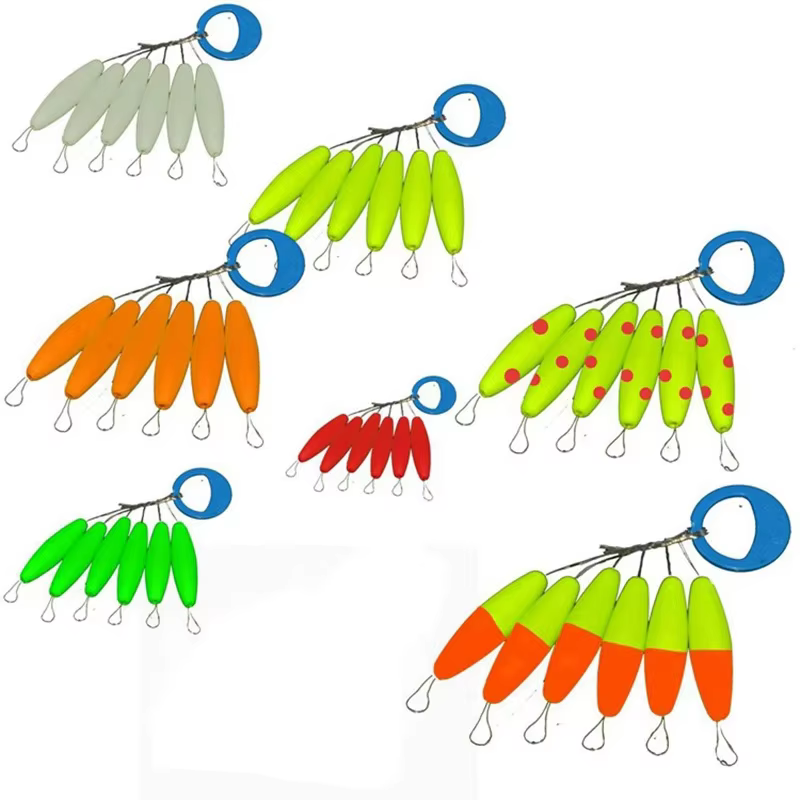 Flotador de Pesca Siete Estrellas Alta Calidad 2 Tamaños 8 Colores