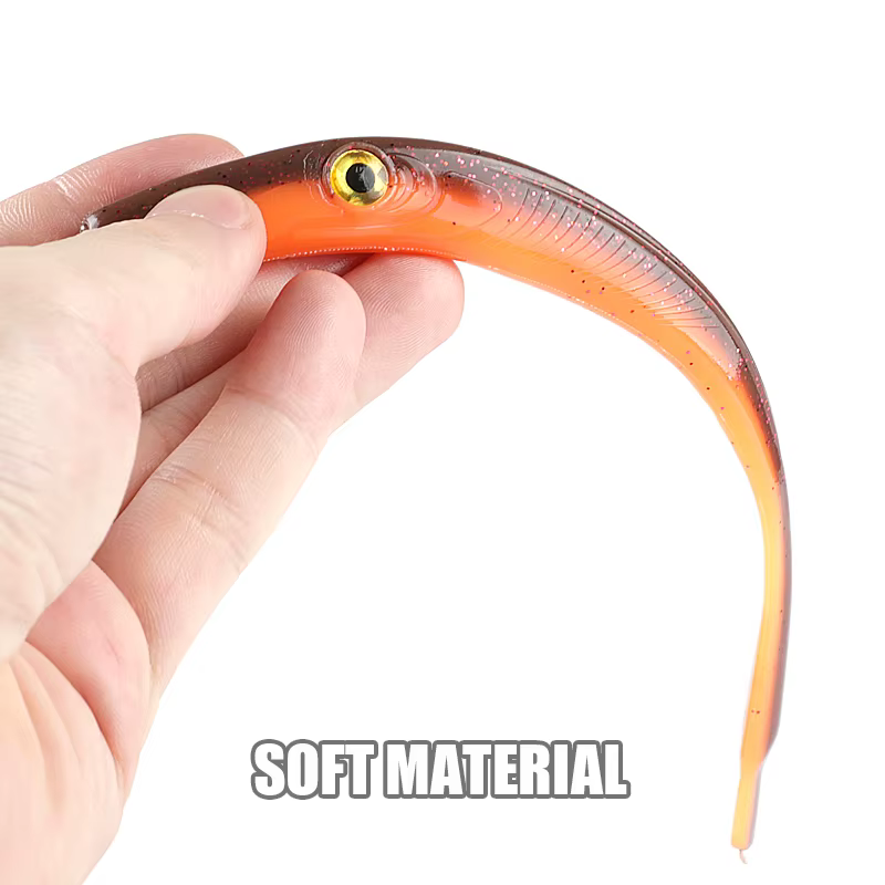 Supercontinent Crazy Slug – Señuelo shad blando 185mm para lubina - imagen 2