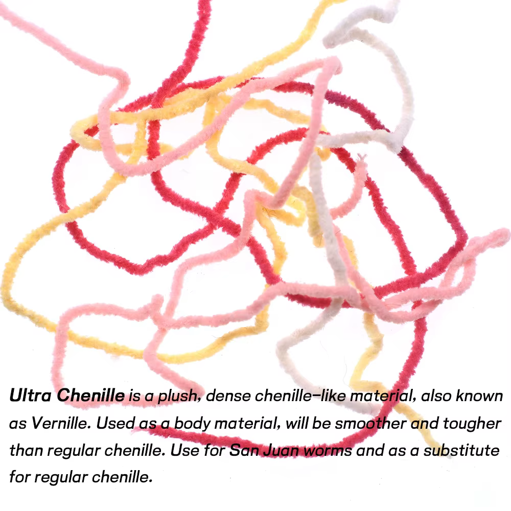WIFREO Ultra Chenilla para ninfas y moscas húmedas – Pesca - imagen 4