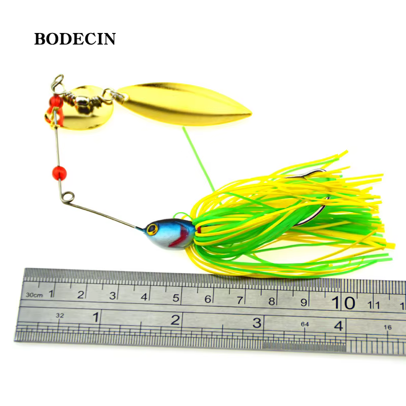 Señuelo wobbler metálico para lucio – Cebo de superficie flotante - imagen 2