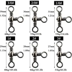 Eslabones Giratorios 3 Vías – Conectores con Rodamiento para Carpa