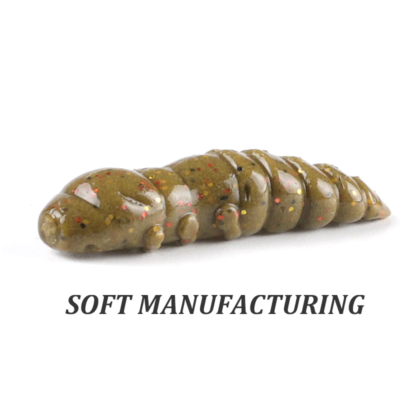 Señuelo de vinilo Supercontinent Pupa – Ideal para pesca en agua dulce