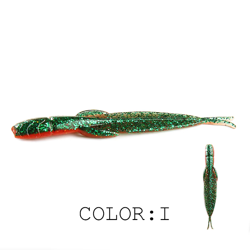 Sanguijuela Suave Supercontinente C-4 78mm – Cebo Larva Pesca - imagen 2