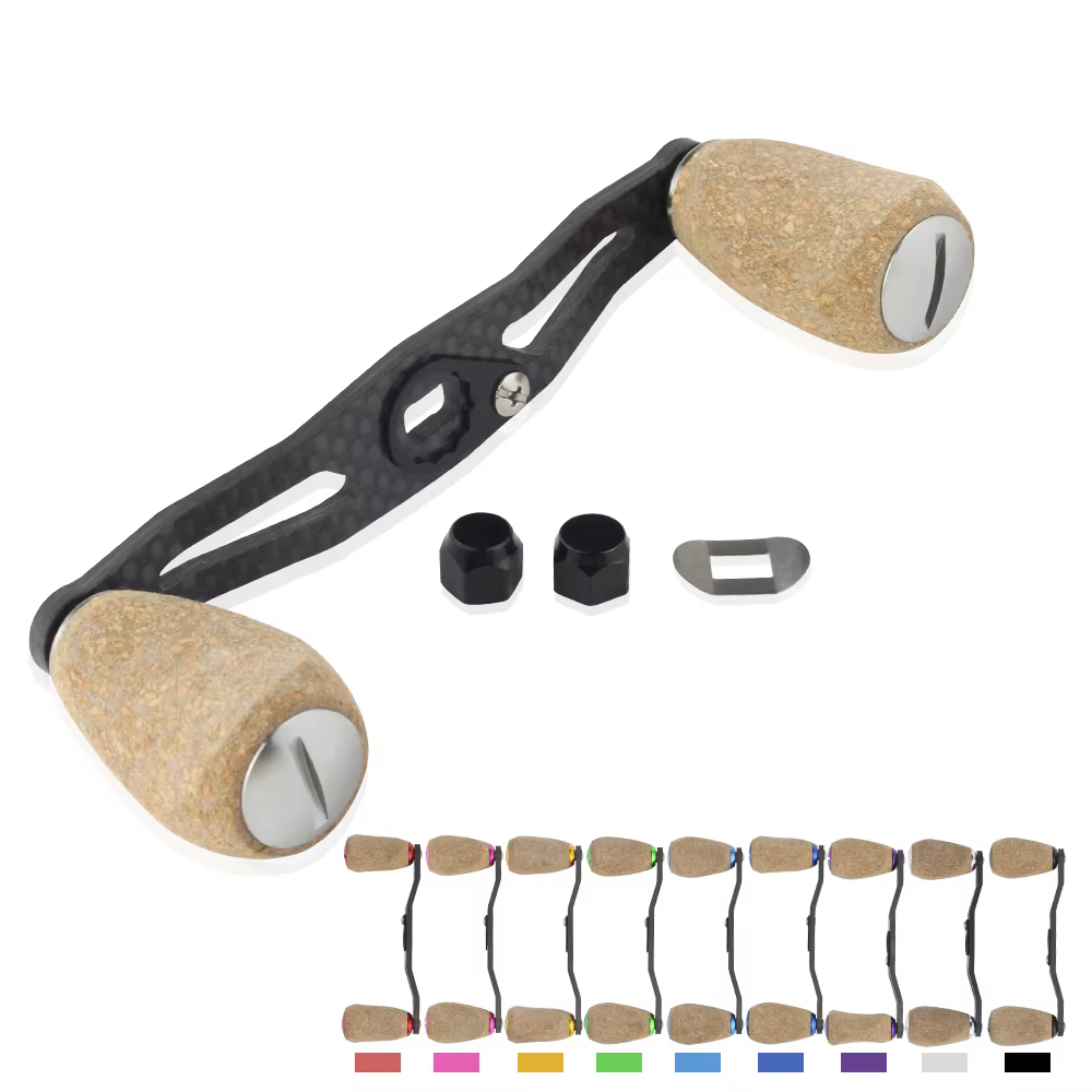Ekfan Empuñadura Carrete Fibra Carbono 105mm Corcho