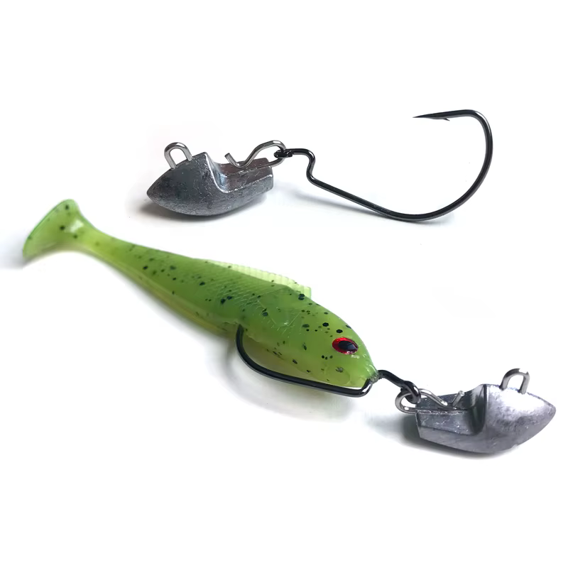 Plomos de hundimiento rápido tipo barco TEASER para pesca ovalada - imagen 2
