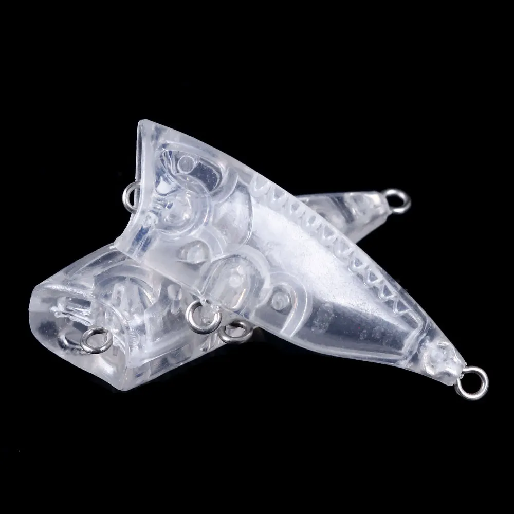 Señuelo micro popper DIY ultraligero para trucha y panfish - imagen 2