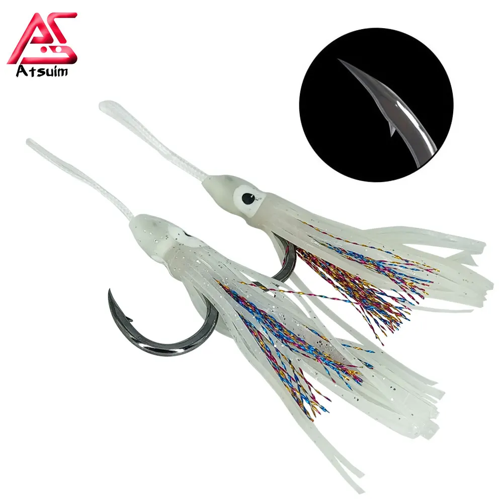 Detalle del anzuelo para jigging