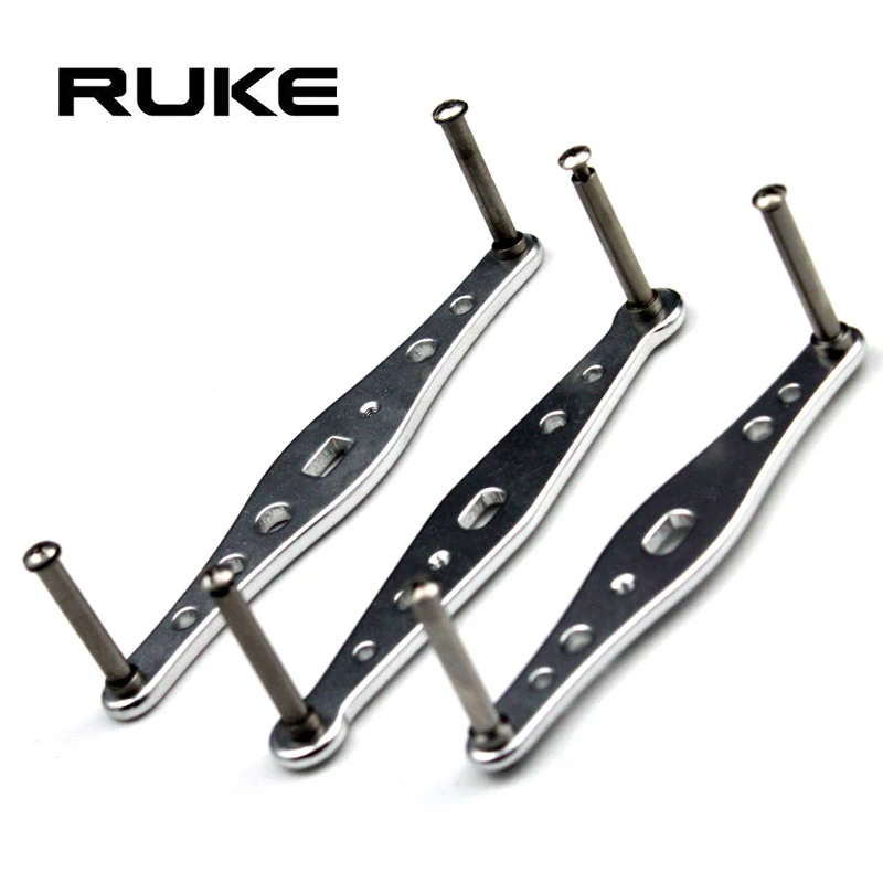 Mango de carrete Ruke de aluminio para pesca de fundición - imagen 3