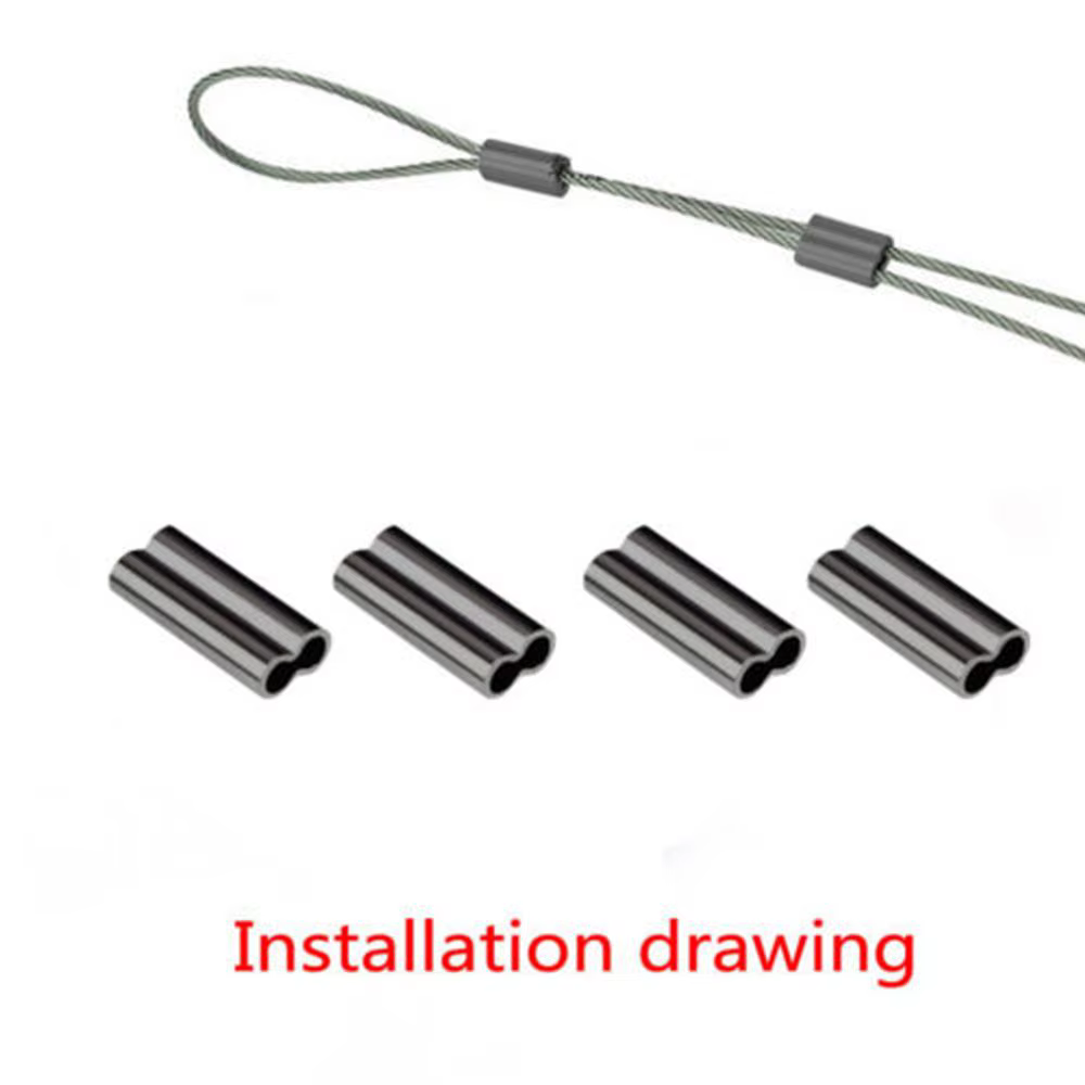 Conectores de alambre para pesca – Acero inoxidable y cobre 8/10mm - imagen 5