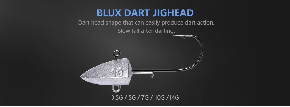 Señuelo BLUX Tenya Jig Kabura en color rojo