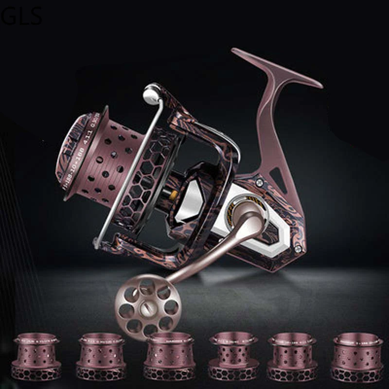 Carrete GLS spinning 8000-12000 – 10+1 rodamientos para lubina - imagen 5