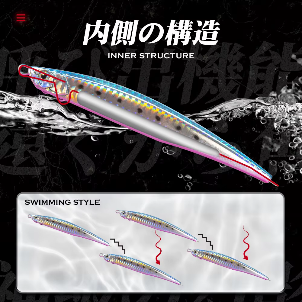 Swimbait Hundido Hunthouse – Señuelo Pencil para Lubina en Salada - imagen 2